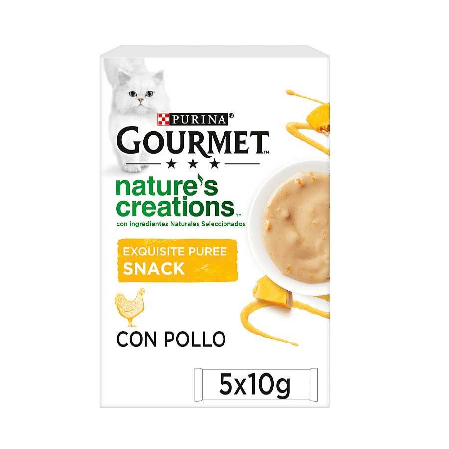 Gatos Gourmet Snacks | Gourmet Nature'S Creations Snack H Medo De Pollo Para Gatos