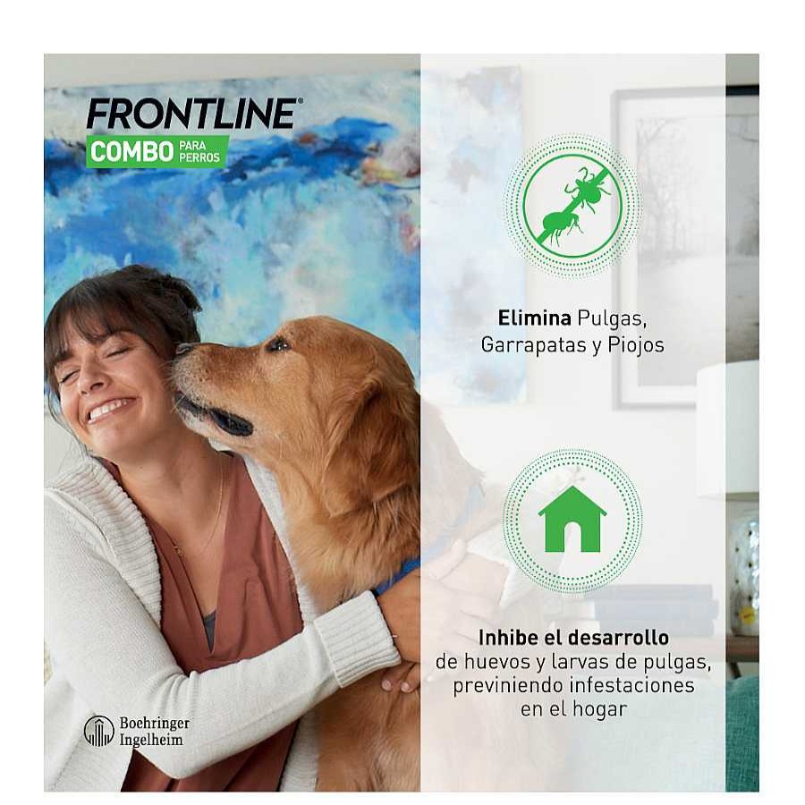 Perros Frontline Antiparasitarios | Frontline Spot On Compo Pipetas Antiparasitarias Perros 20 - 40 Kg