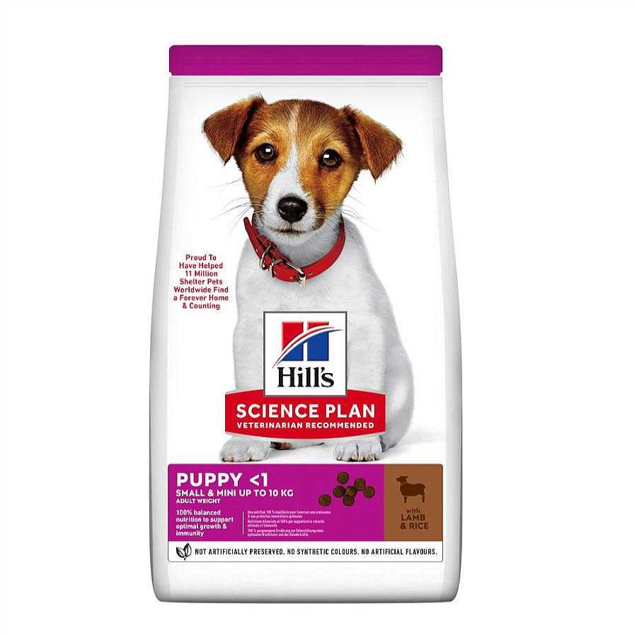 Perros Hill's Pienso Seco | Hill'S Science Plan Puppy Small & Mini Cordero Y Arroz Para Perros