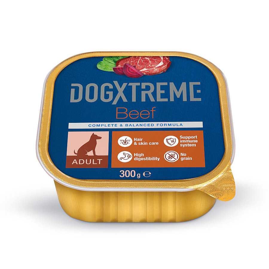 Perros Dogxtreme Comida H Meda | Dogxtreme Adult Buey Tarrina Para Perros