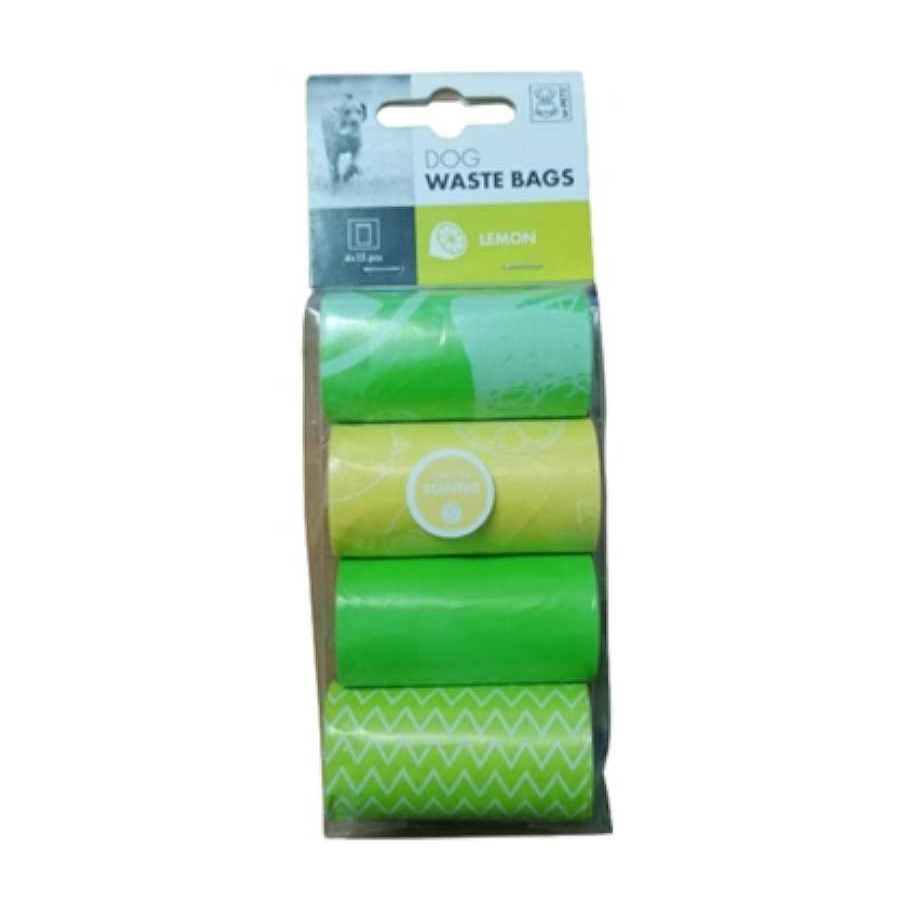 Perros M-Pets Bolsas Y Dispensadores | M-Pets Lemon Bolsas Perfumadas Para Hecess De Perros