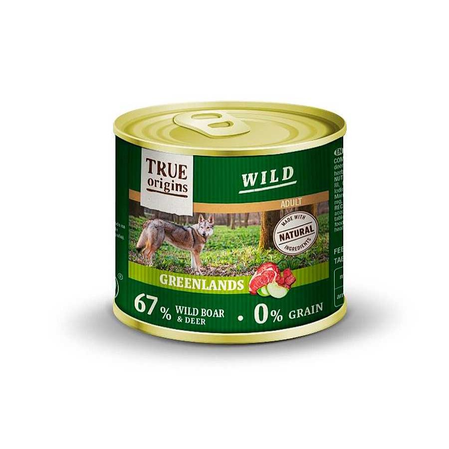 Perros True Origins Comida H Meda | True Origins Wild Adult Greenlands Jabal Y Ciervo En Pat Lata Para Perros