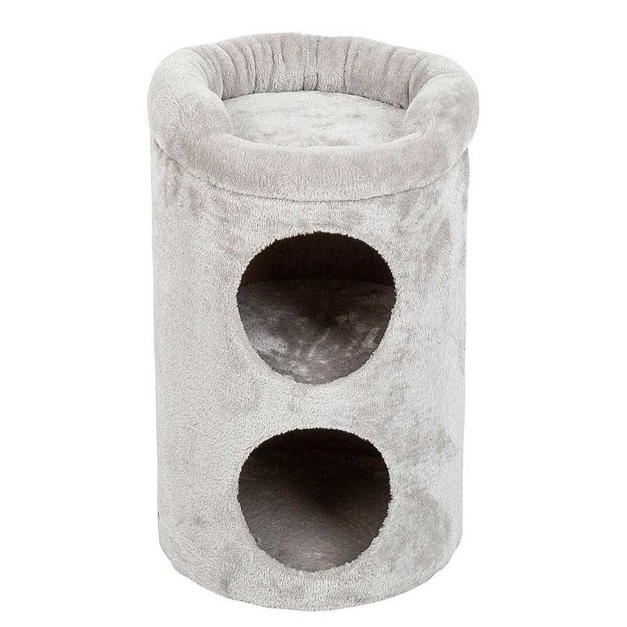 Gatos Catshion Rascadores | Catshion Bahamas Tube Cama Con Dos Cuevas Para Gatos