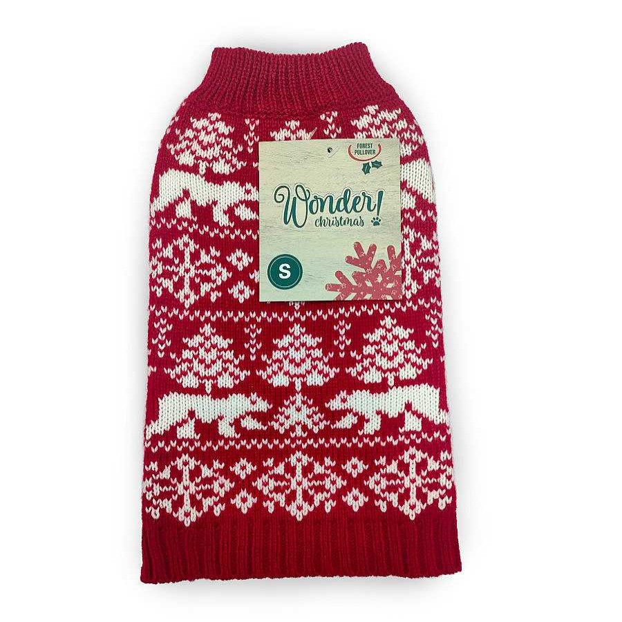 Perros Wonder Christmas Ropa | Wonder Christmas Forest Jersey Navide O Para Perros