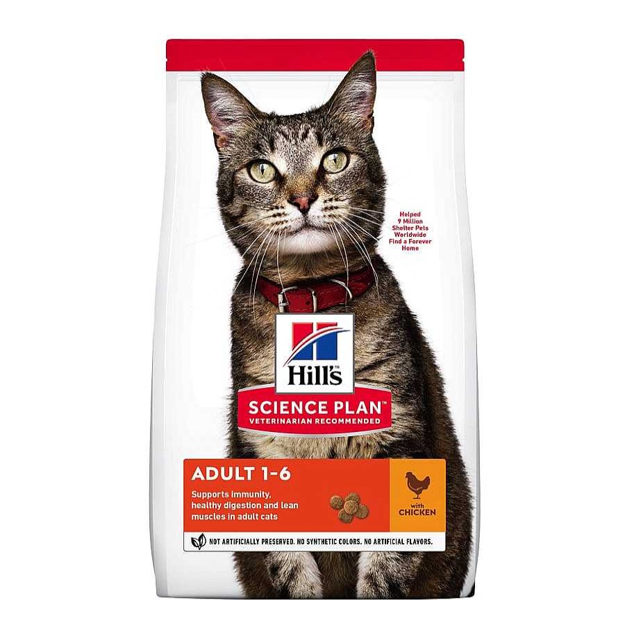 Gatos Hill's Pienso Seco | Hill'S Science Plan Adult Pollo Pienso Para Gatos