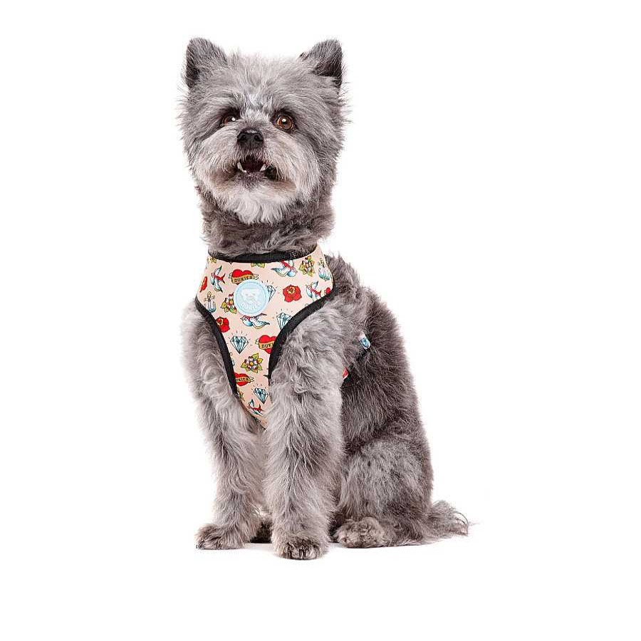 Perros Dukier Arneses, Collares Y Correas | Dukier Arn S Reversible Estampado Tattoo Para Perros