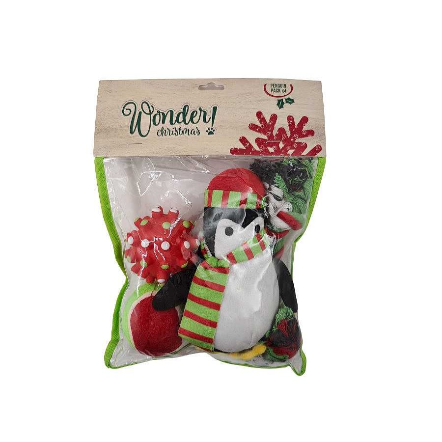 Accesorios Wonder Christmas | Wonder Christmas Set De Juguetes Para Perros