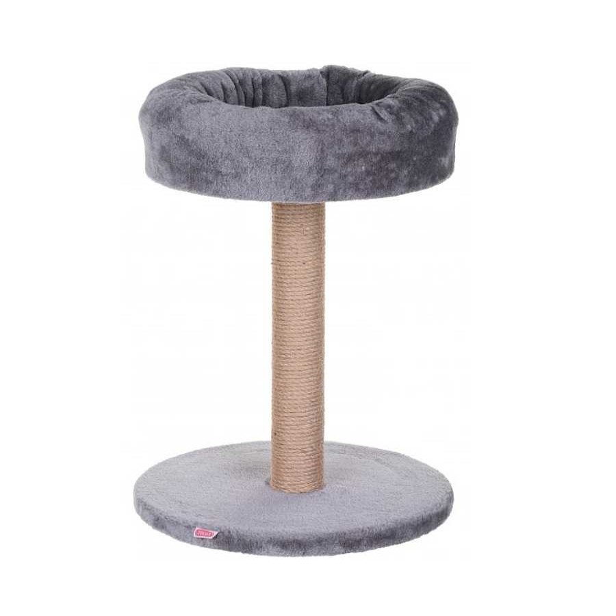 Gatos Zolux Rascadores | Zolux Rbol Rascador Con Cama Gris Para Gatos