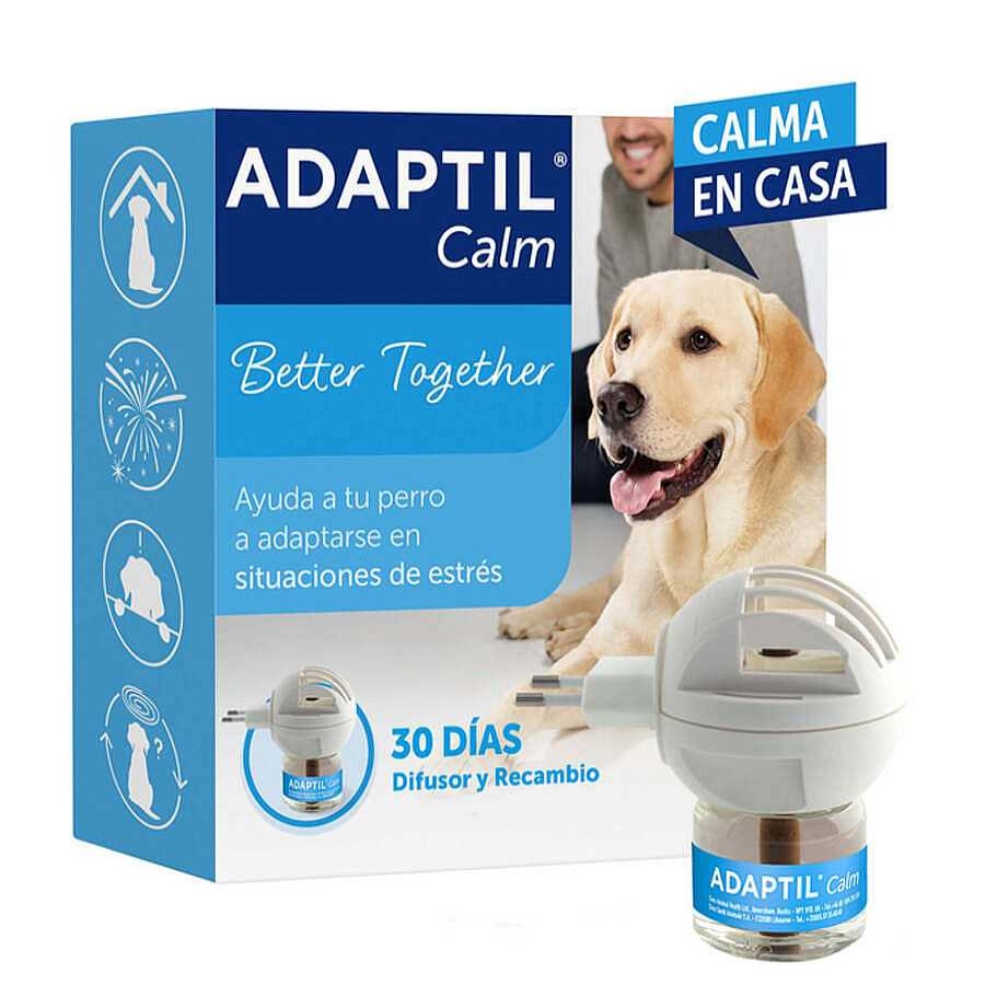 Perros Adaptil Transportines Y Viaje | Adaptil Difusor Y Recambio Tranquilizante Para Perros