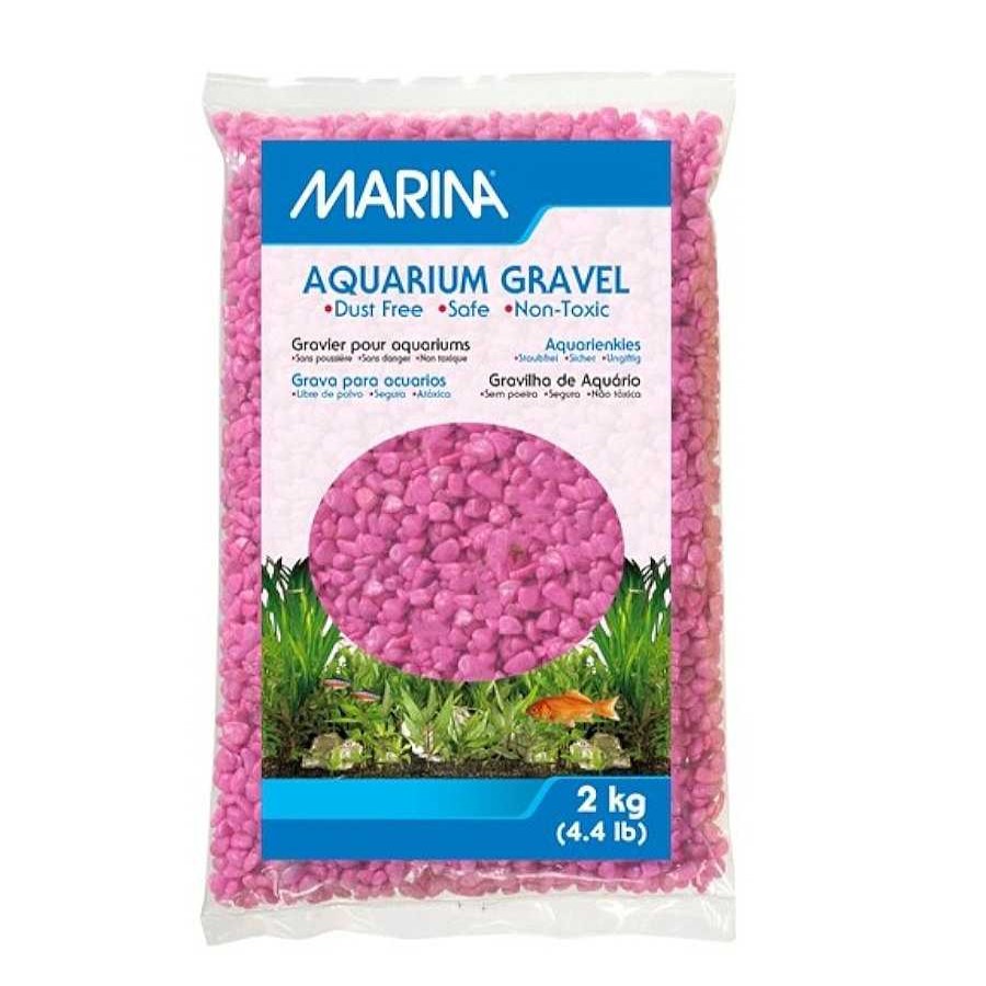 Accesorios Marina | Marina Grava Rosa Para Acuarios