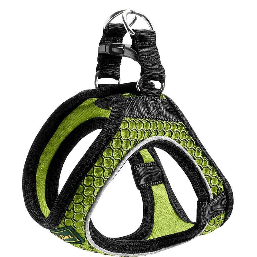 Perros Hunter Arneses, Collares Y Correas | Hunter Hilo Comfort Arn S Verde Para Perros