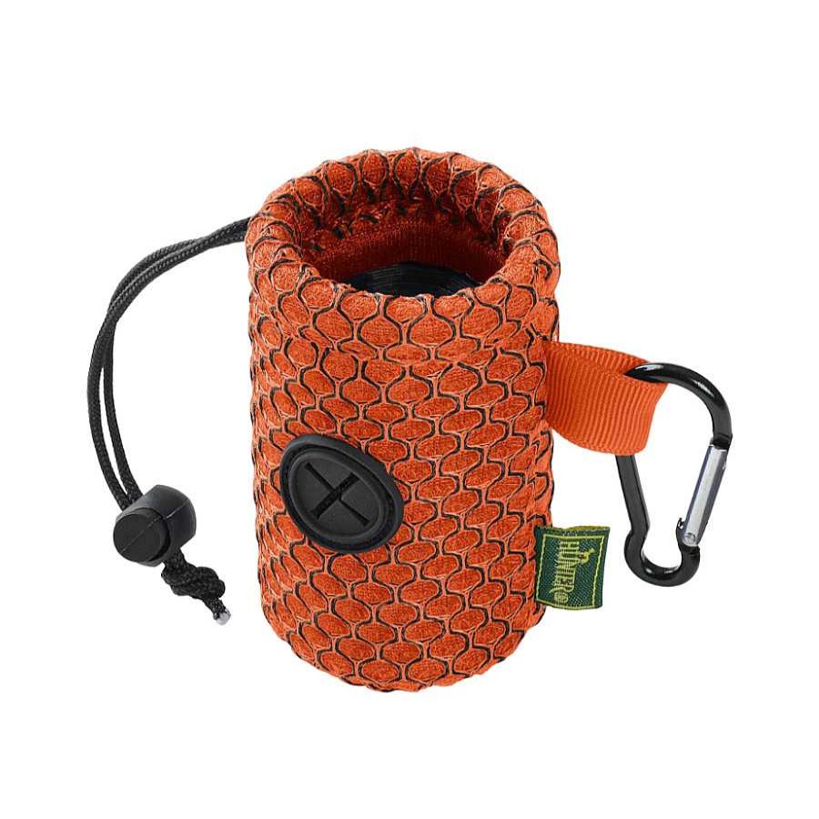 Perros Hunter Bolsas Y Dispensadores | Hunter Hilo Porta Bolsas Naranja Con Mosquet N Para Perros