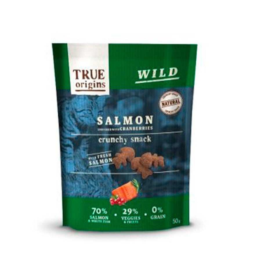 Gatos True Origins Snacks | True Origins Wild Galletas Con Salm N Y Ar Ndanos Para Gato