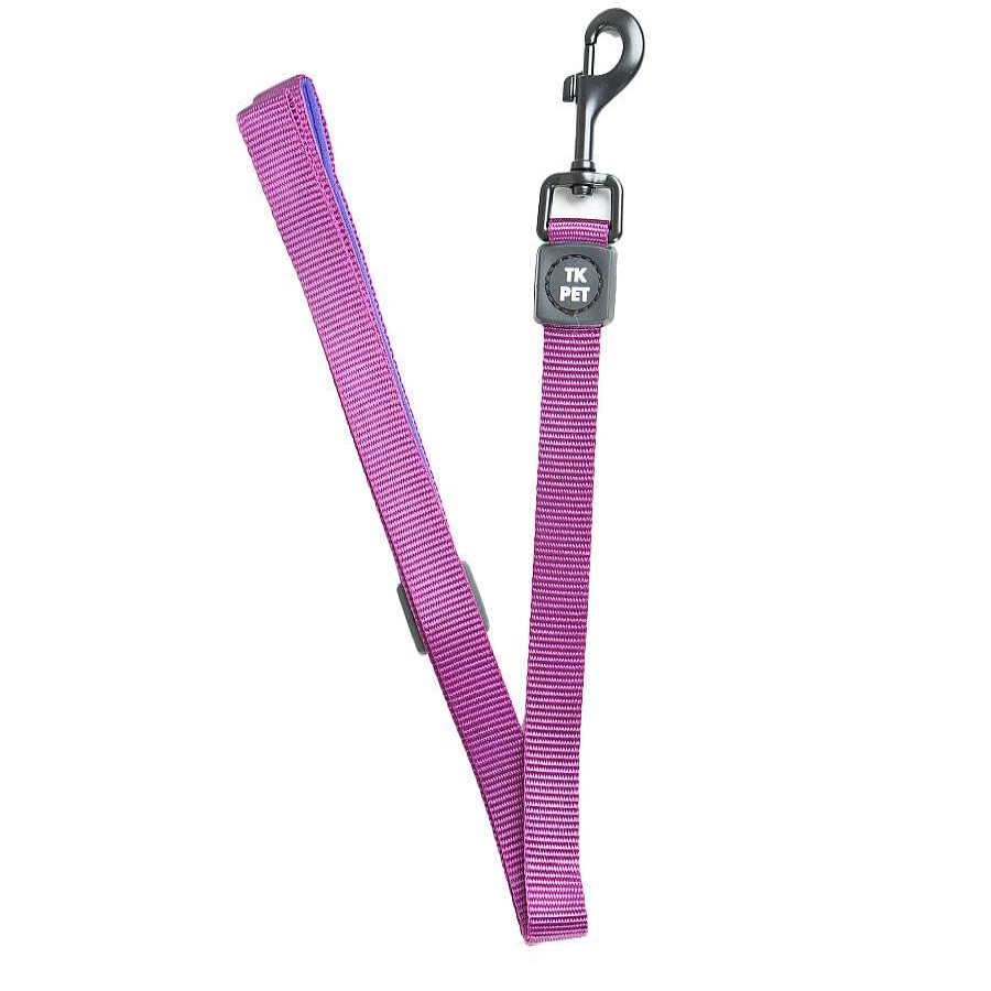 Perros TK-Pet Arneses, Collares Y Correas | Tk-Pet Neo Classic Correa De Nylon Morada Para Perros