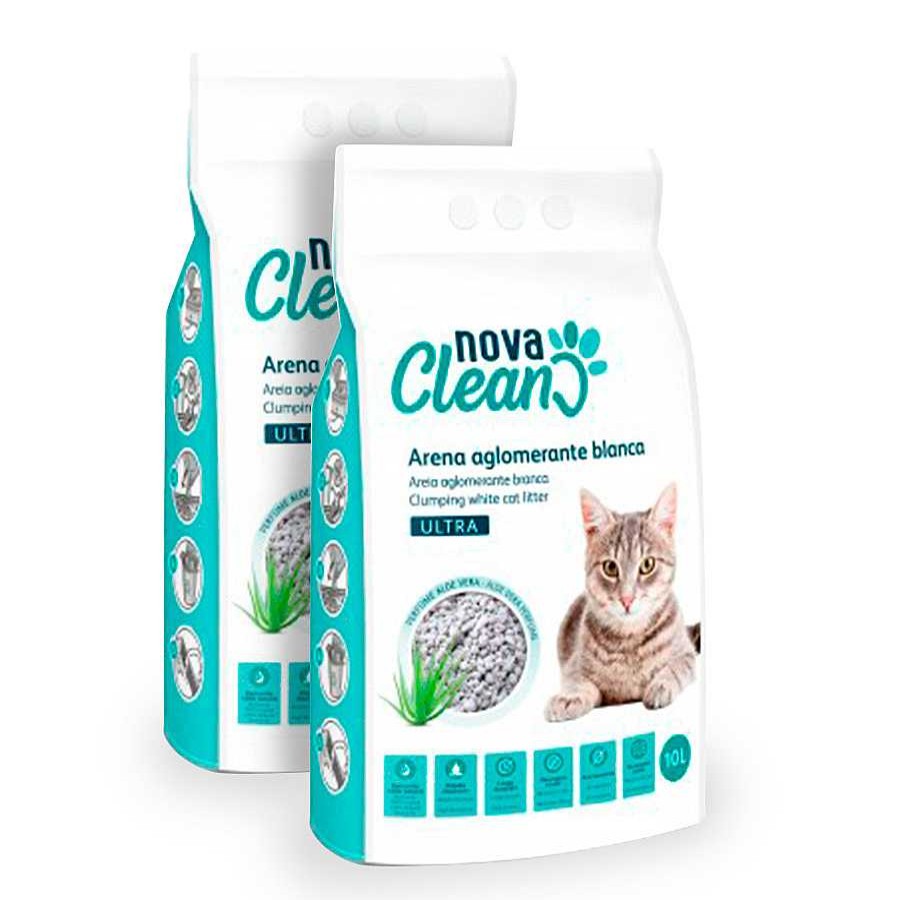 Gatos Nova Clean | Nova Clean Ultra Lecho Aglomerante Para Gatos