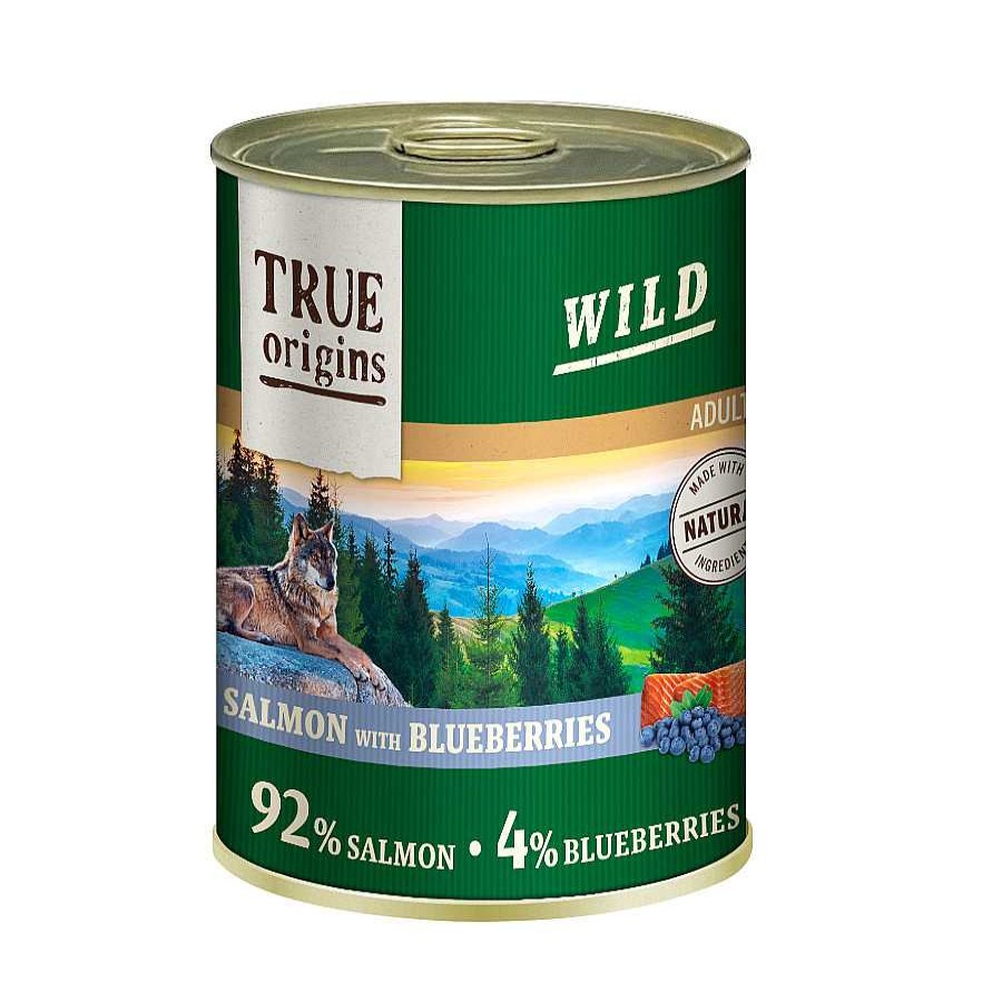 Perros True Origins Comida H Meda | True Origins Wild Adult Salm N Lata Para Perros