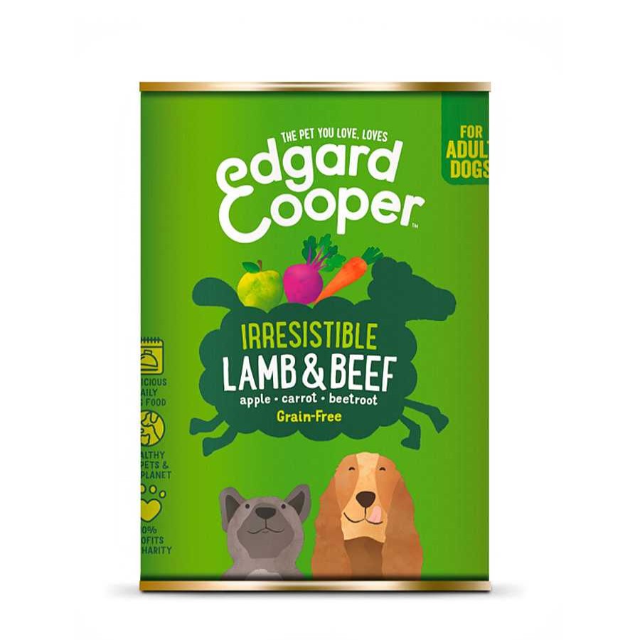 Perros Edgard & Cooper Comida H Meda | Edgard & Cooper Adult Grain Free Cordero Y Ternera Lata Para Perros