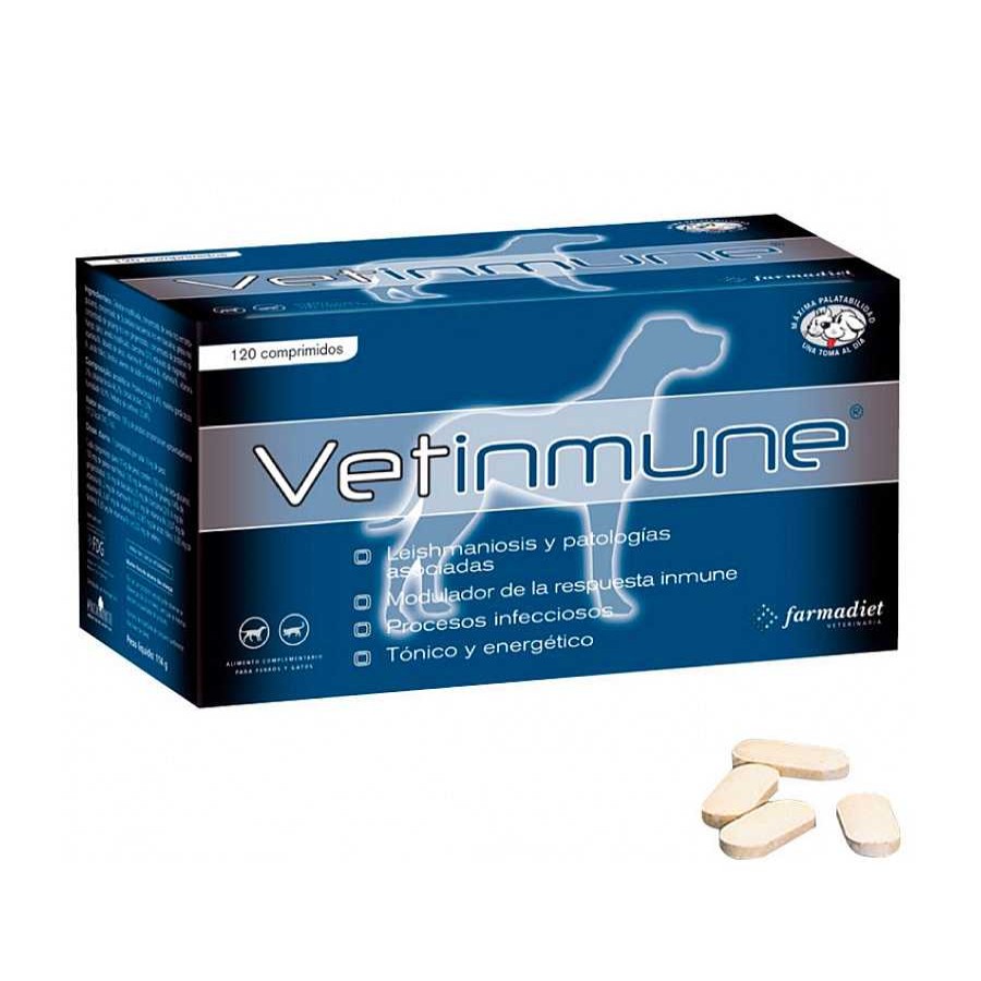 Perros Pharmadiet Salud Y Complementos | Pharmadiet Vetinmune Comprimidos Sistema Inmune Para Perros Y Gatos