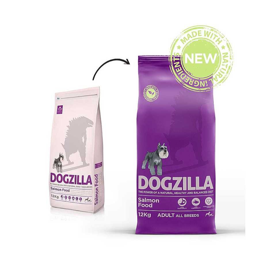 Perros Dogzilla Pienso Seco | Dogzilla Adult Salm N Pienso