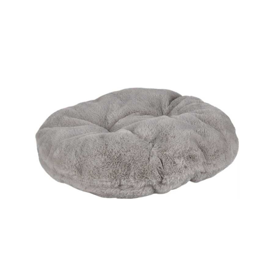 Perros Flamingo Camas | Flamingo Zinzi Redondo Gris Cama Cuna Para Perros