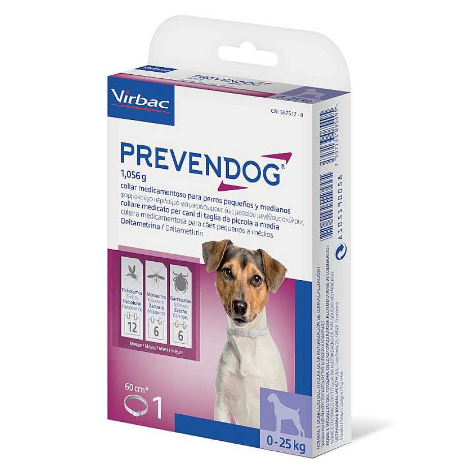 Perros Virbac Antiparasitarios | Virbac Prevendog Collar Antiparasitario Para Perros Medianos