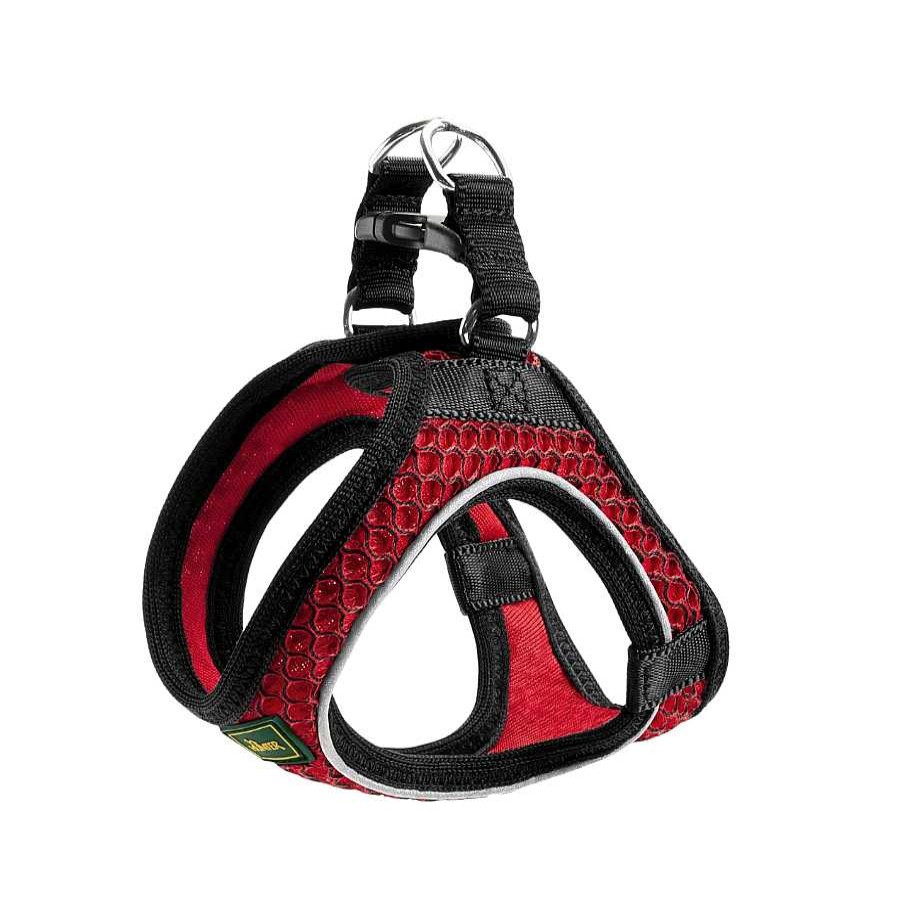 Perros Hunter Arneses, Collares Y Correas | Hunter Hilo Comfort Arn S Rojo Para Perros