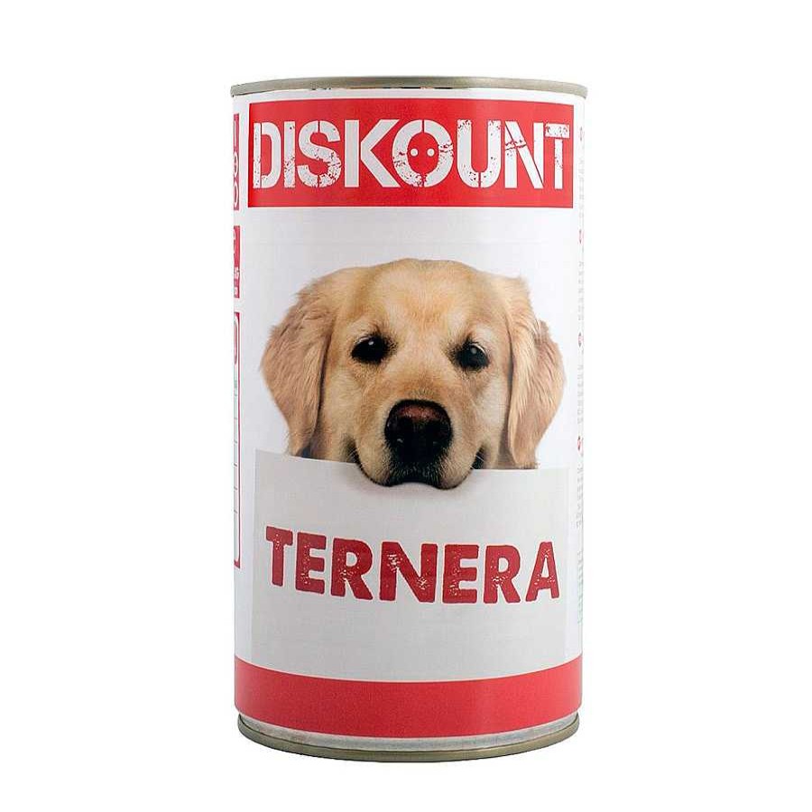 Perros Diskount Comida H Meda | Diskount Adult Ternera Lata Para Perros