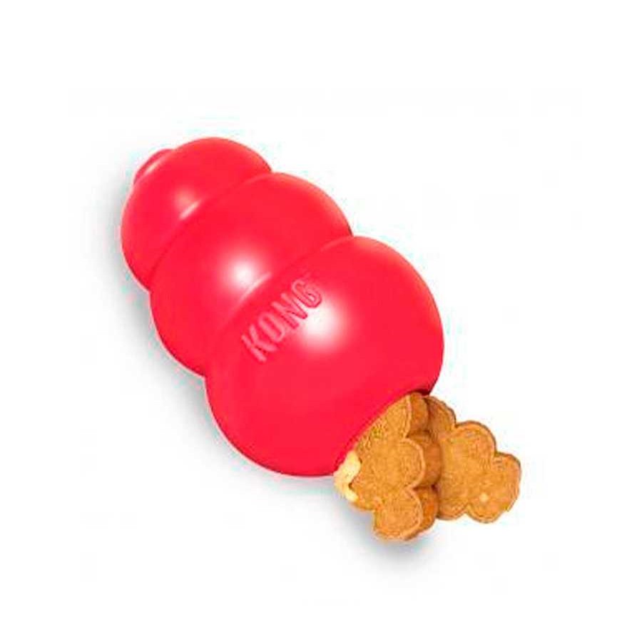 Perros Kong Juguetes | Kong Classic Portagolosinas Rojo Para Perros