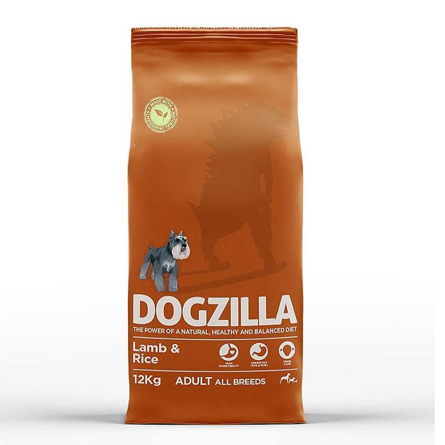 Perros Dogzilla Pienso Seco | Dogzilla Adult Cordero Y Arroz Para Perros