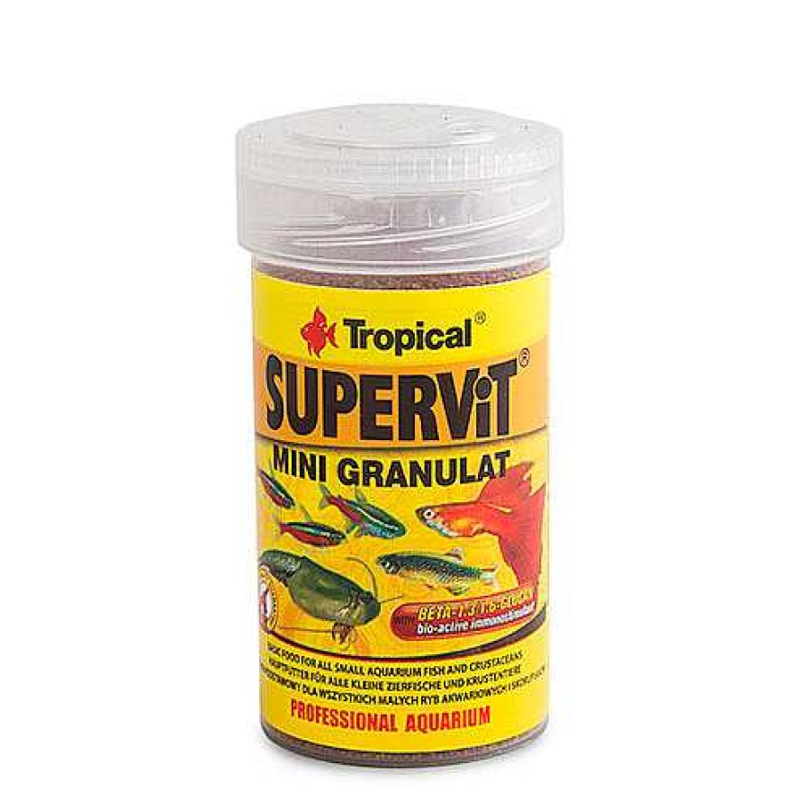 Peces Tropical Alimentaci N Para Peces | Tropical Mini Supervit Granulos Para Peces