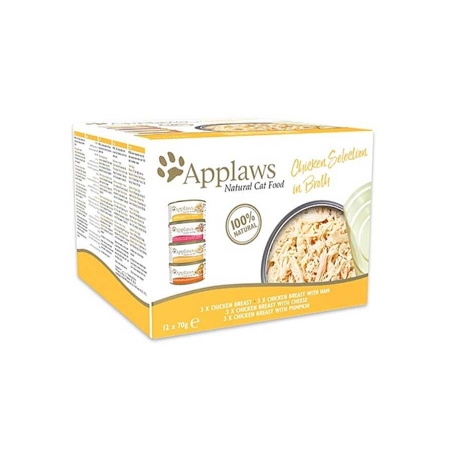 Gatos Applaws Comida H Meda | Applaws Chicken Collection Lata Para Gatos