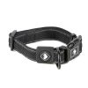 Perros TK-Pet Arneses, Collares Y Correas | Tk-Pet Reflective Comfort Collar Negro Para Perros