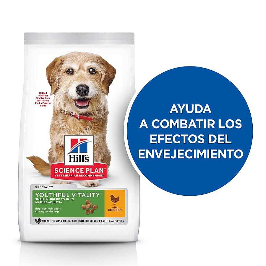 Perros Hill's Pienso Seco | Hill'S Science Plan Youthful Vitality Adult Small & Mini Pollo Pienso Para Perros