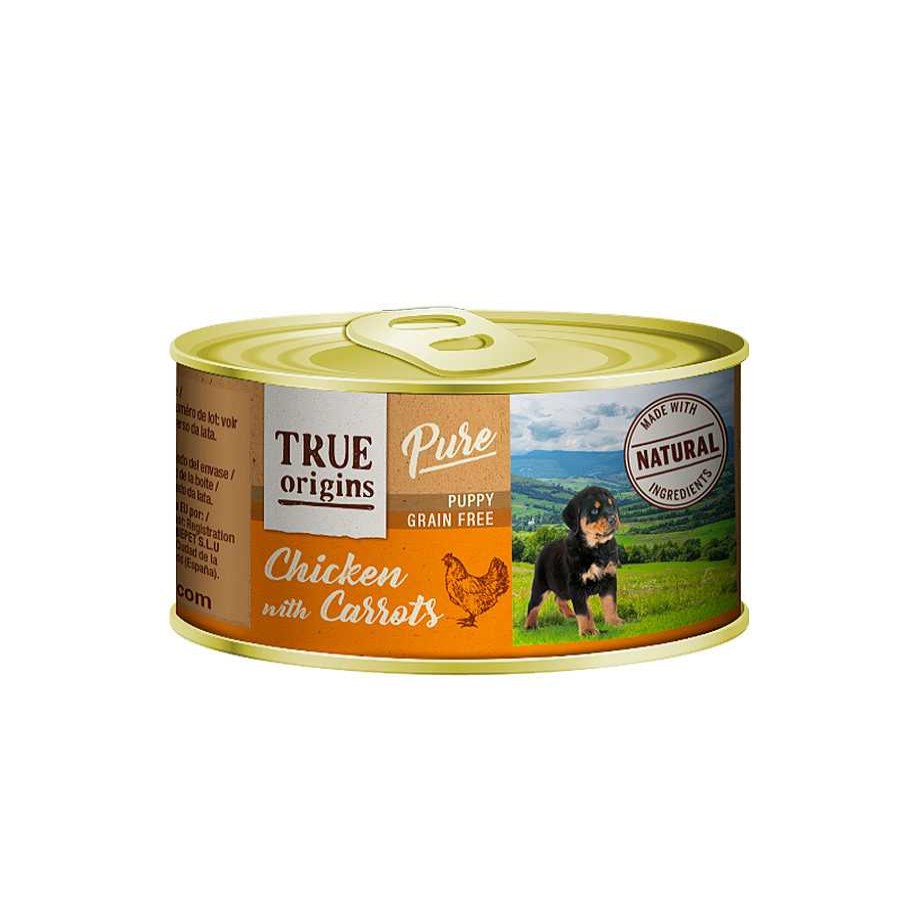 Perros True Origins Comida H Meda | True Origins Pure Puppy Pollo Con Zanahoria Lata