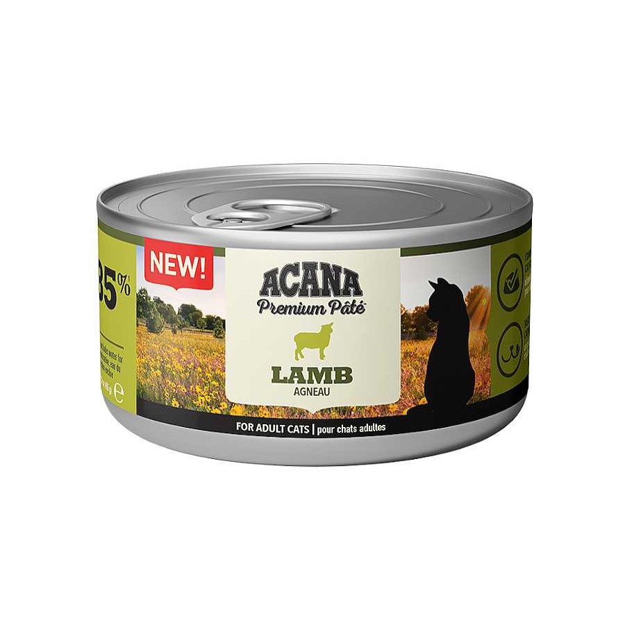 Gatos Acana Comida H Meda | Acana Premium Cordero Lata Con Pat Para Gatos