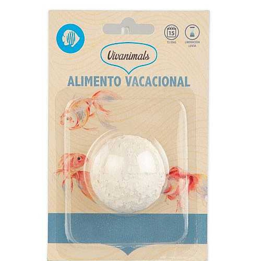 Peces Vivanimals Alimentaci N Para Peces | Vivanimals Comida De Vacaciones En Bloque Para Peces