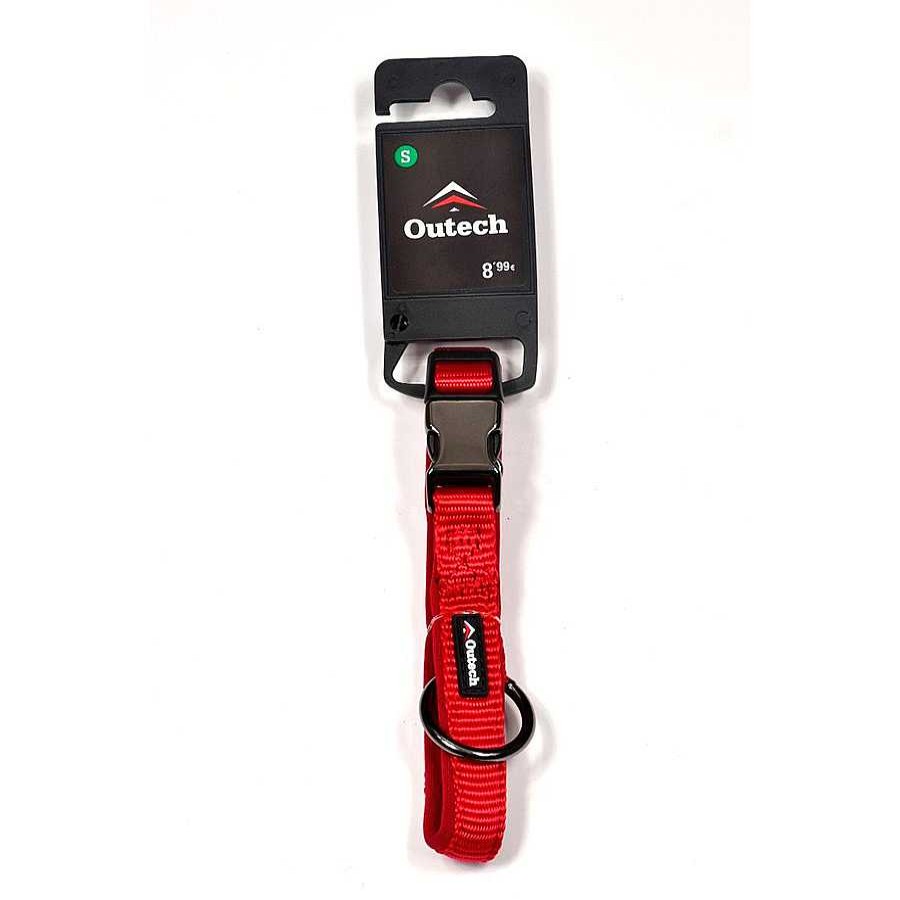 Perros Outech Arneses, Collares Y Correas | Outech Neo Collar Rojo Para Perros