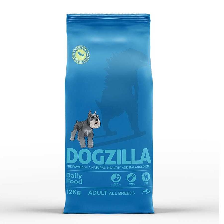 Perros Dogzilla Pienso Seco | Dogzilla Adult Pollo Y Arroz Pienso Para Perros Adultos