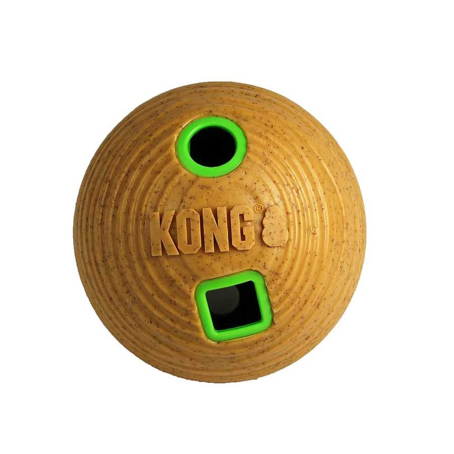 Perros Kong Juguetes | Kong Bamboo Pelota Portagolosinas Para Perros