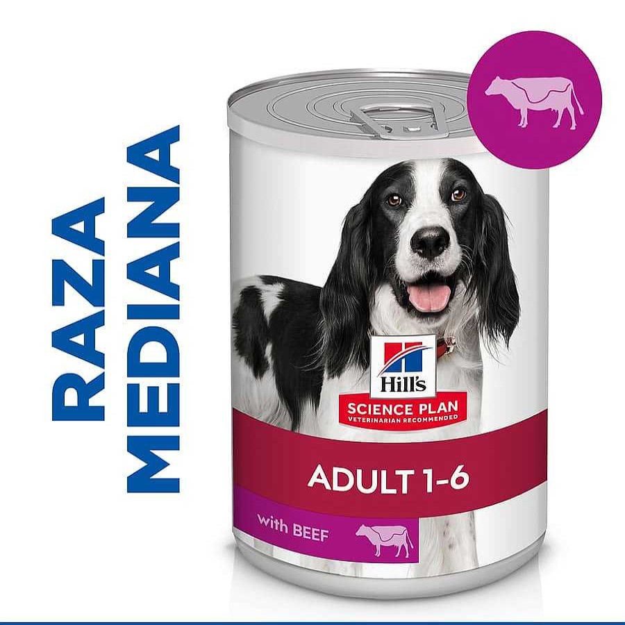 Perros Hill's Comida H Meda | Hill'S Science Plan Adult Ternera Lata Para Perros