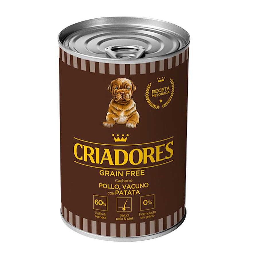 Perros Criadores Comida H Meda | Criadores Grain Free Pollo Y Ternera Lata Para Cachorros