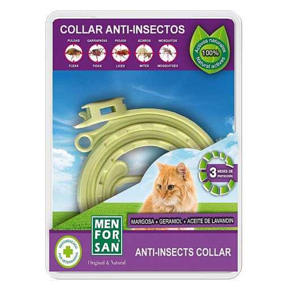 Gatos Menforsan | Menforsan Collar Antiparasitario Para Gatos