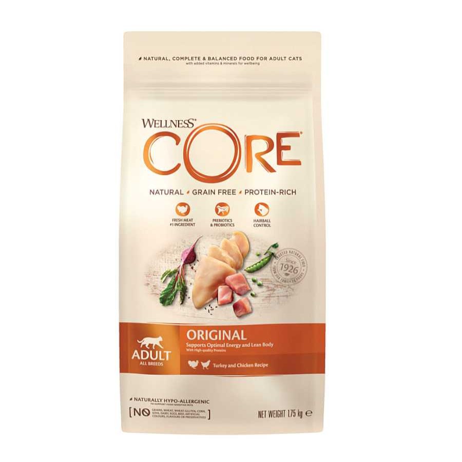 Gatos Wellness Core Pienso Seco | Wellness Core Adult Pollo Y Pavo Pienso Para Gatos