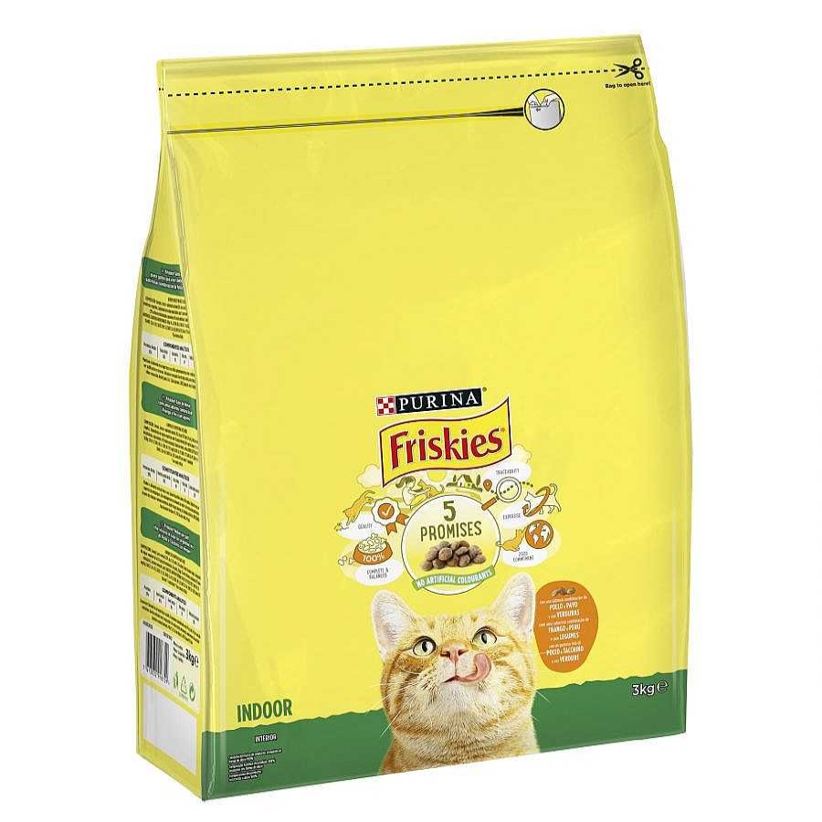 Gatos Friskies Pienso Seco | Friskies Indoor Pienso Para Gatos