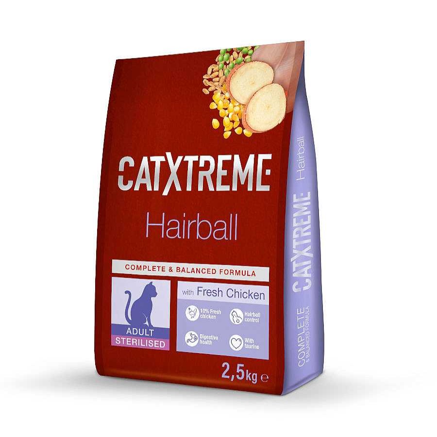 Gatos Catxtreme Pienso Seco | Catxtreme Sterilised Hairball Pienso