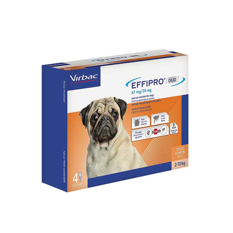 Perros Virbac Antiparasitarios | Effipro Duo Pipetas Antipar Sitos Para Perros