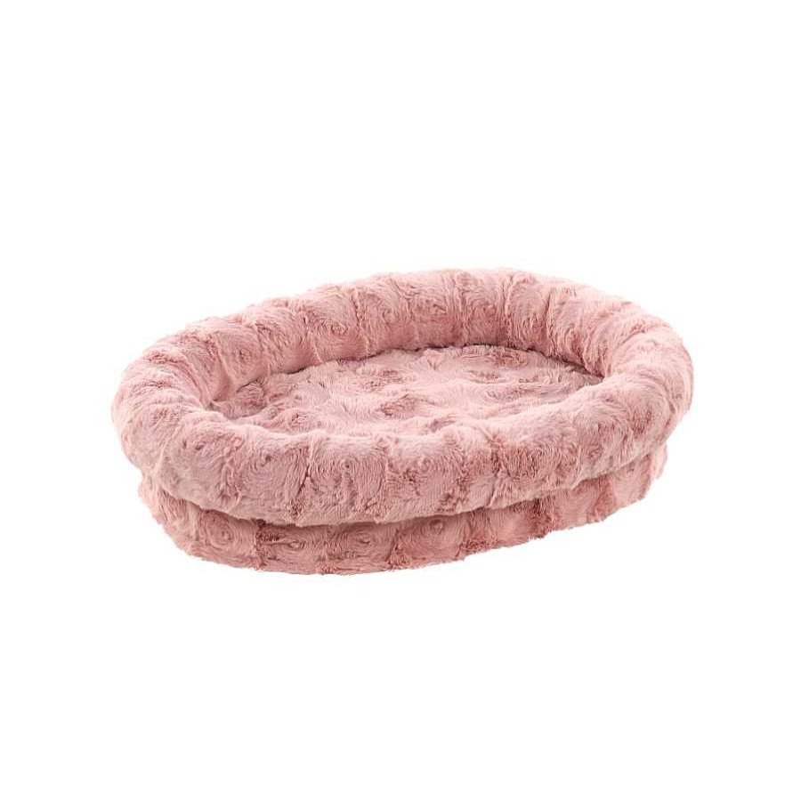 Perros Flamingo Camas | Flamingo Dorian Ovalado Rosa Cama Cuna Para Perros Y Gatos