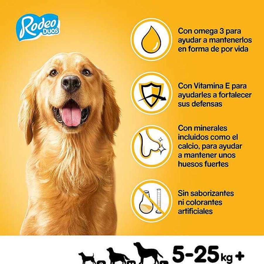 Perros Pedigree Snacks Y Chuches | Pedigree Rodeo Duos Snack Queso Y Buey Para Perros