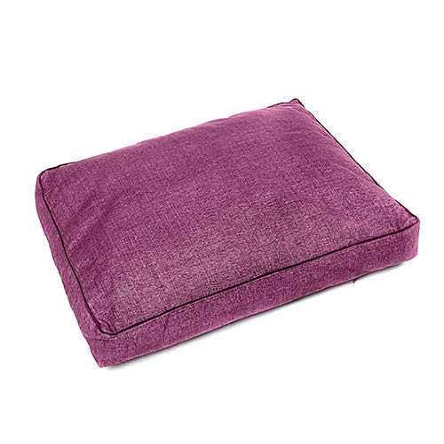 Perros TK-Pet Camas | Tk-Pet Iris Deluxe Colch N Morado Para Perros