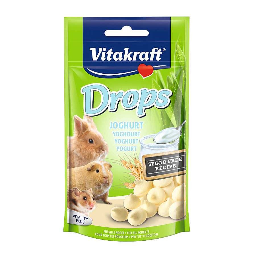 Conejos Y Roedores Vitakraft Snacks | Vitakraft Drops Chuches De Yogur Para Roedores